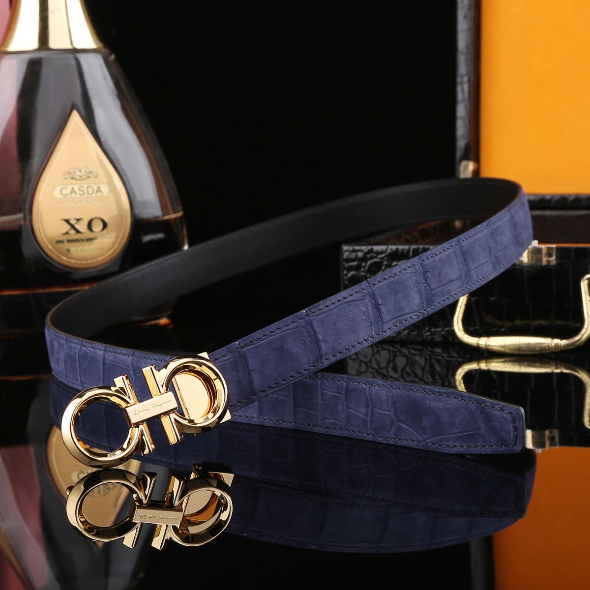Alligator Belt | Women's Matte Nile Crocodile Belly Leather Belt