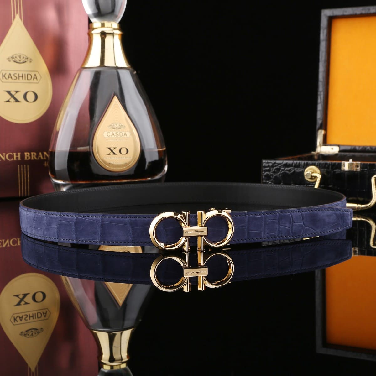 Alligator Belt | Women's Matte Nile Crocodile Belly Leather Belt
